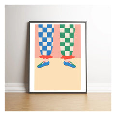 Atelier Mave - Póster "Sigue Estos Zapatos"