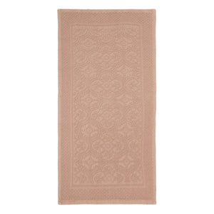 Alfombra de baño Haomy - Kymi | Rosa beige