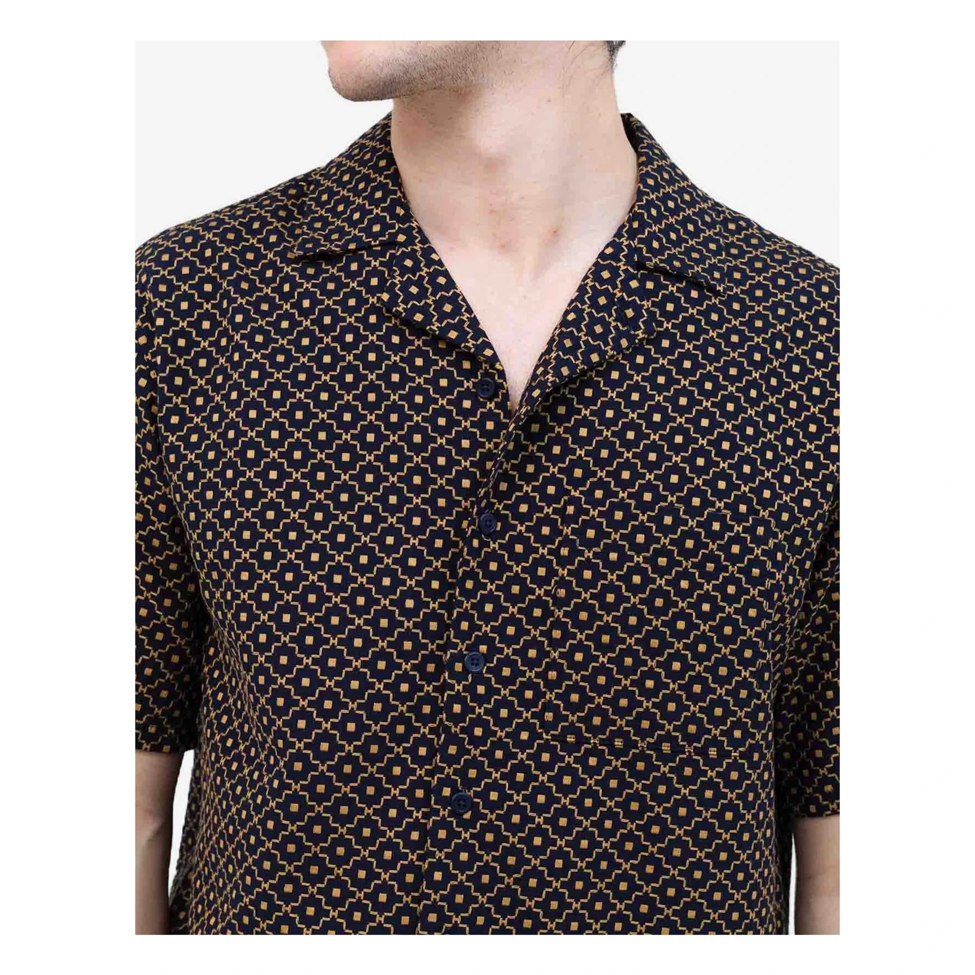 Olow - Aloha Neza camisa | Marrón oscuro