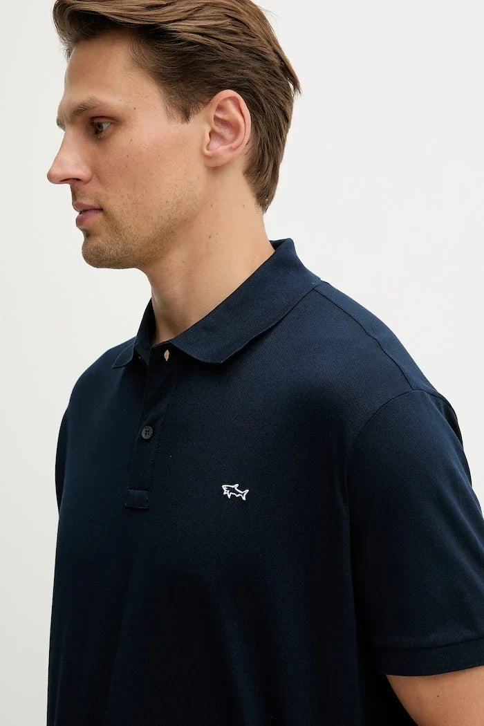 Paul&Shark Polo de algodón para hombre de punto