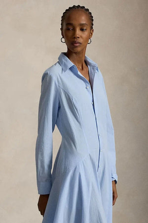 Vestido camisero de algodón Polo Ralph Lauren