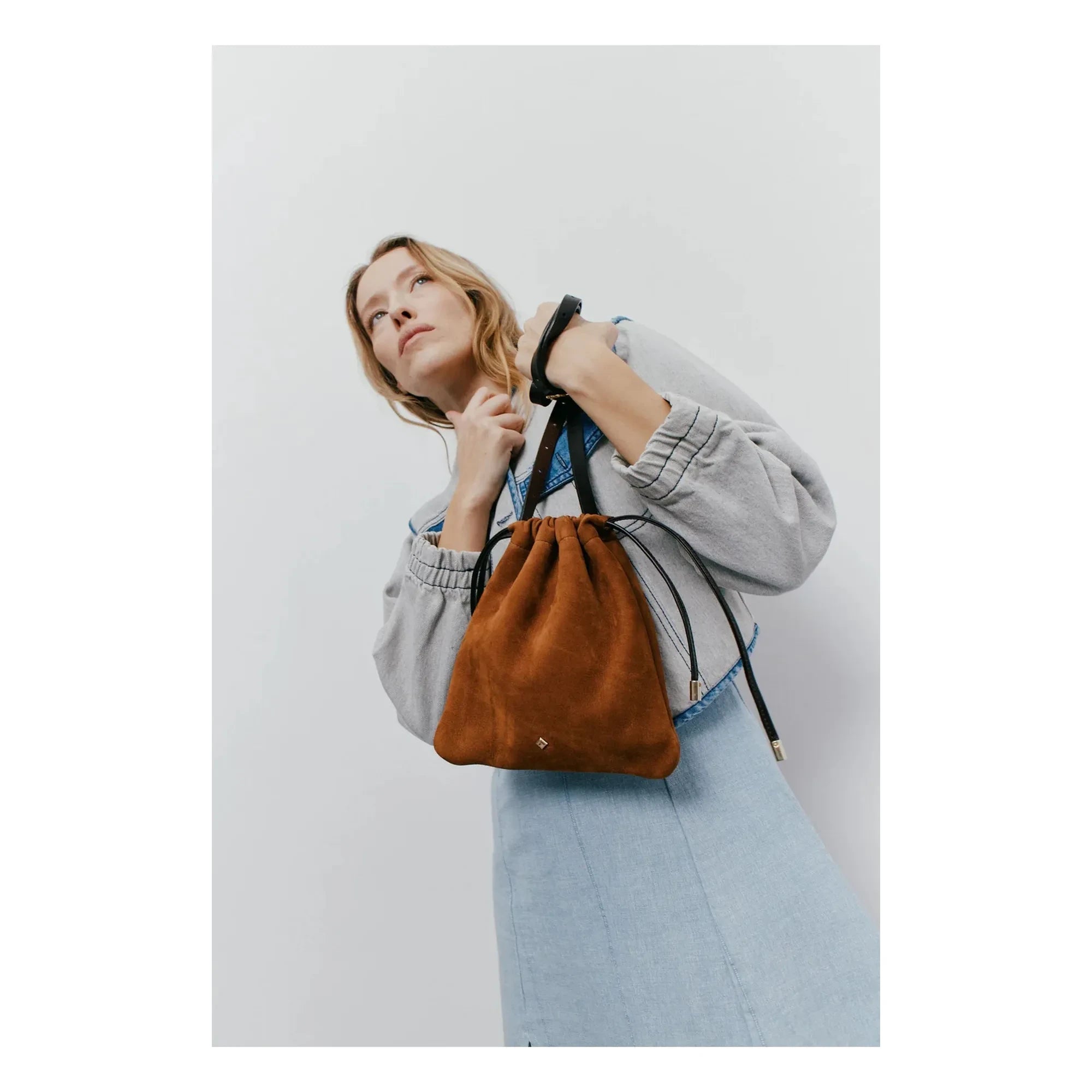 herbert frère soeur - Bolso Le Lerie Piel Nobuck | Camel