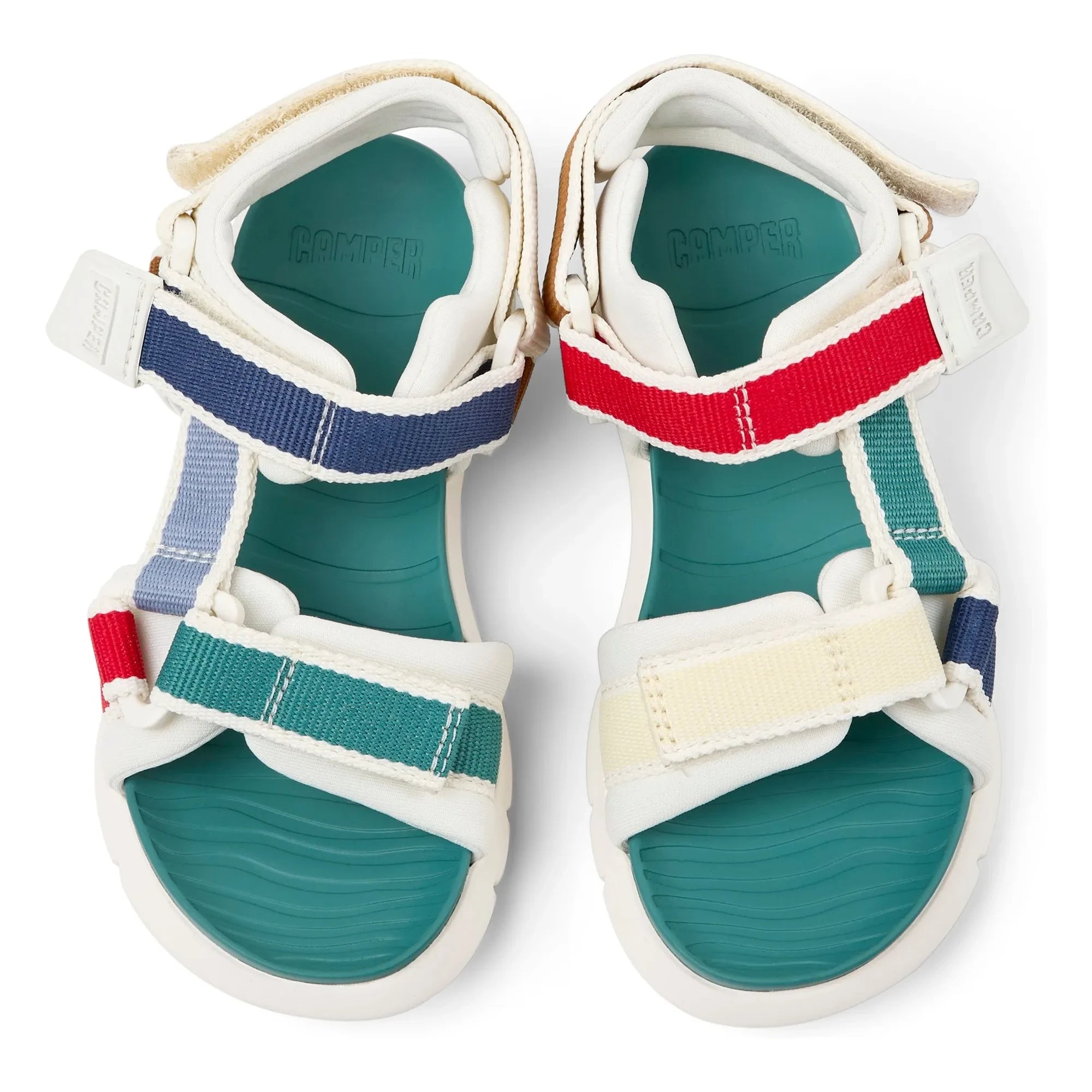 Sandalias Camper Oruga Colorblock | Turquesa