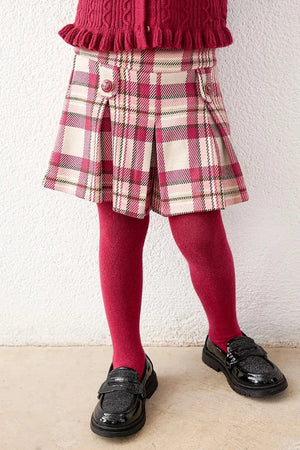 Falda pantalón de algodón infantil Mayoral