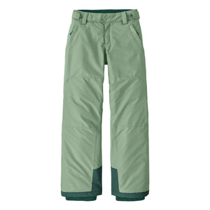 Patagonia - Pantalón de esquí de fibra reciclada Powder Town | Verde claro