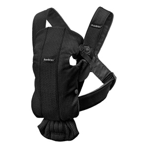 BabyBjörn - Mochila Portabebés Mini Malla | Negro