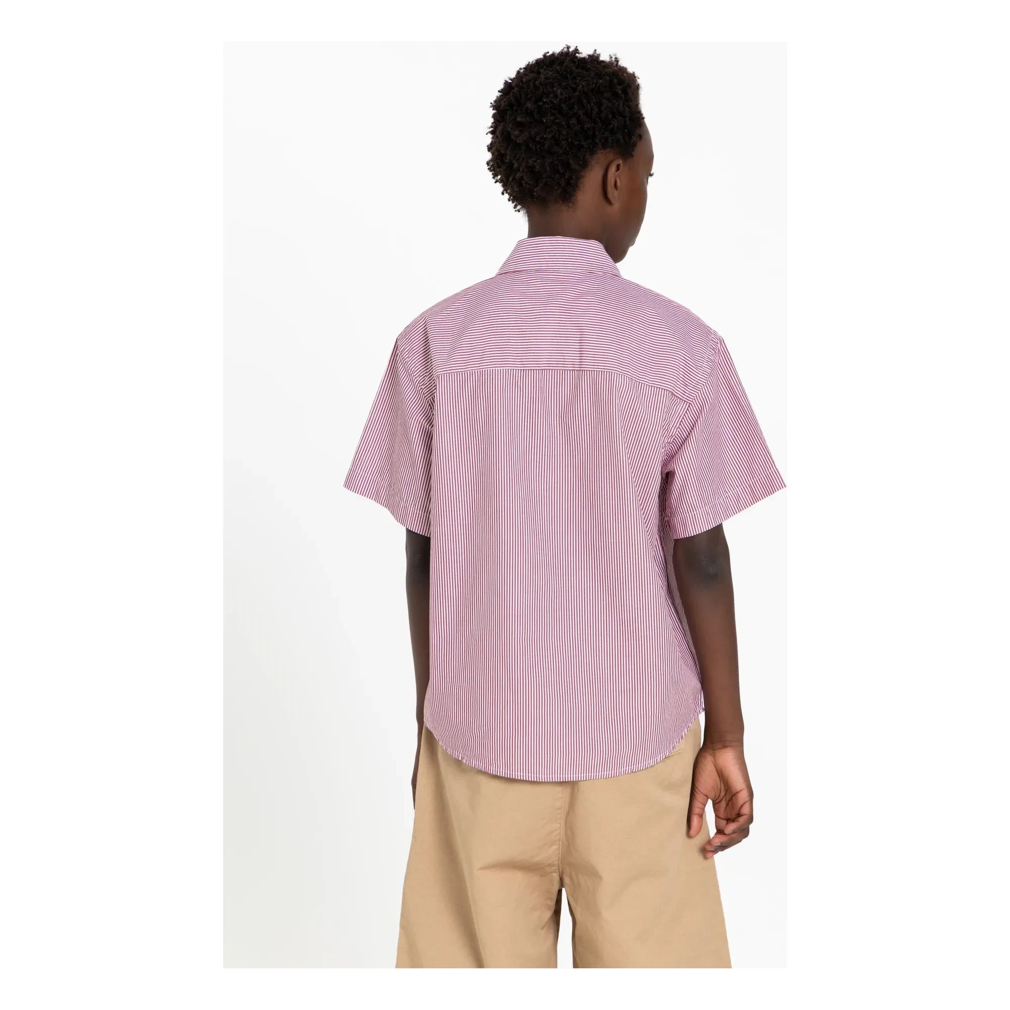 Finger in the nose - Camisa a rayas Rogue | Rojo ladrillo