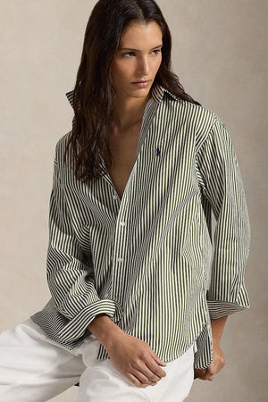 Polo Ralph Lauren Camisa de algodón para mujer