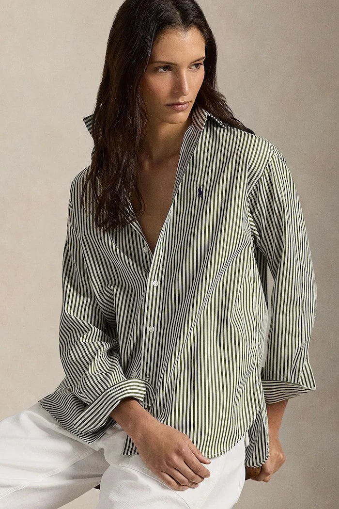 Polo Ralph Lauren Camisa de algodón para mujer