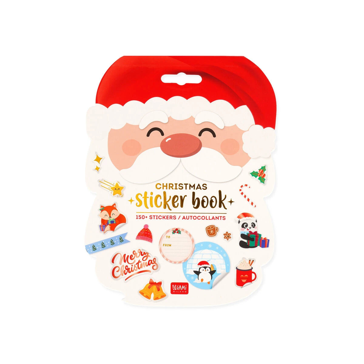Legami - Libro de Stickers de Navidad