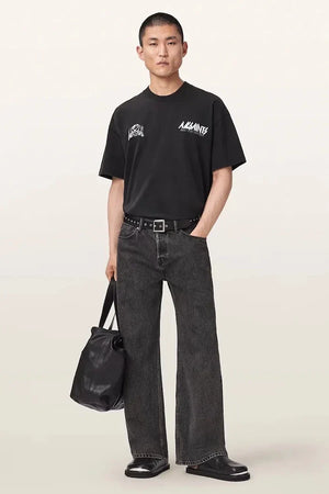 Camiseta de algodón para hombre AllSaints CHROMIUM
