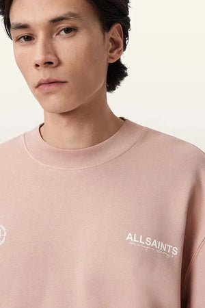 Sudadera de algodón con emblema AllSaints
