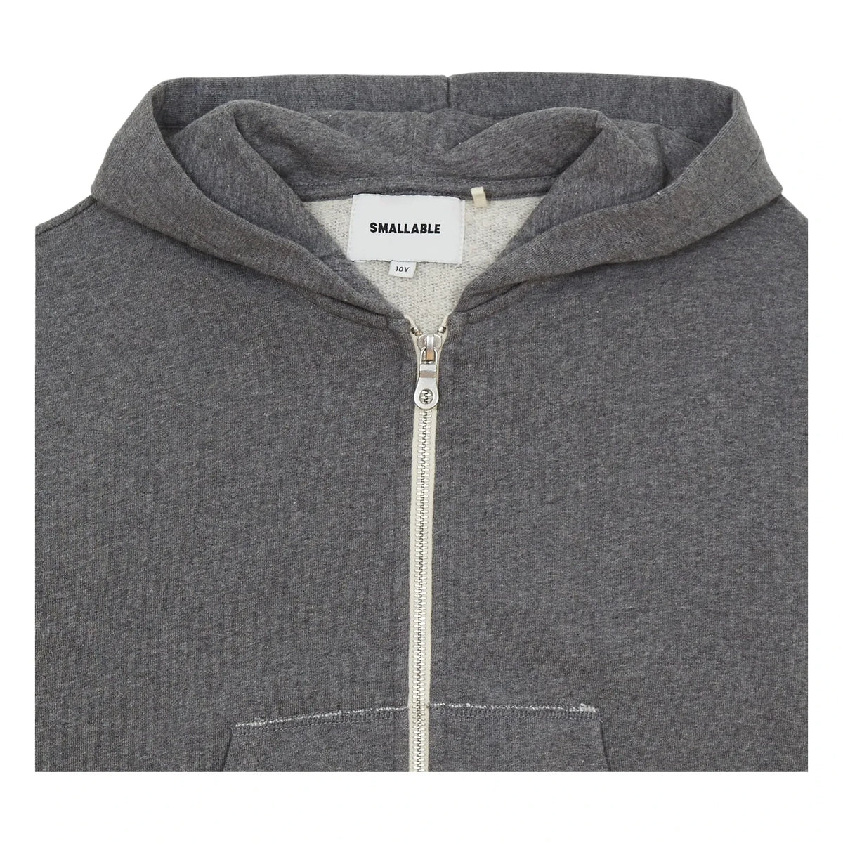 Smallable Kid - Sudadera con Capucha de Algodón Orgánico Kaightleridge | Gris Melange