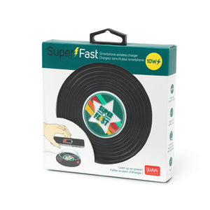 Legami - Cargador Inalámbrico de Vinilo para Teléfonos Inteligentes - Súper Rápido