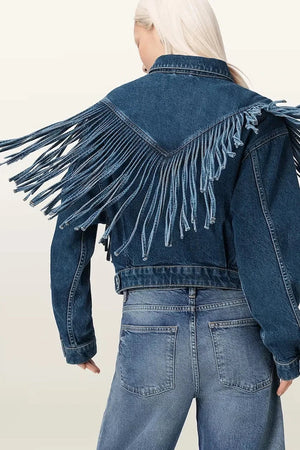 Cazadora vaquera MARLENE de mujer AllSaints