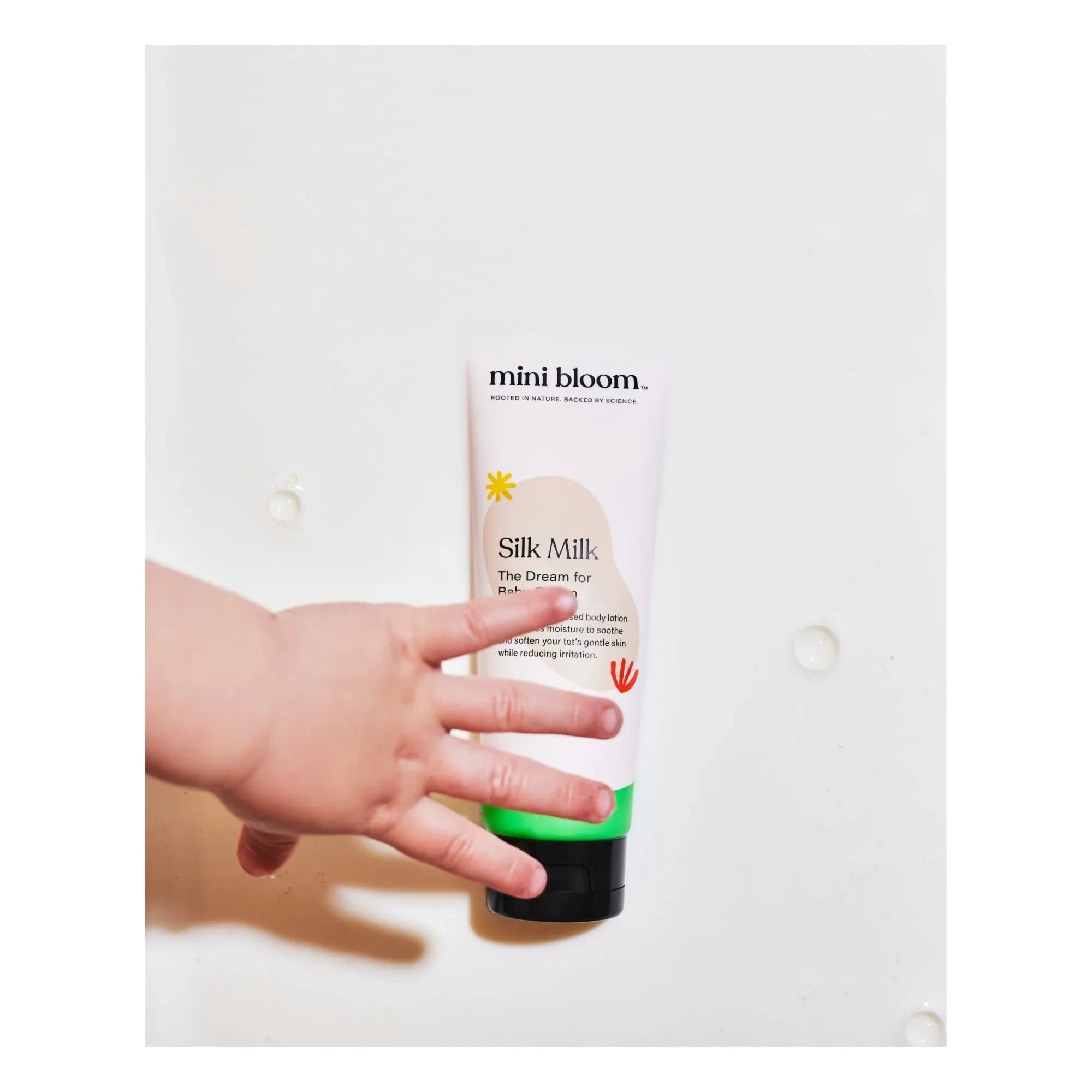 Mini Bloom - Leche de seda hidratante para bebés - 118 ml