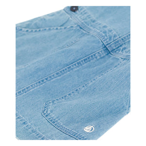 Petit Bateau - Vestido Meduse Denim Tulum | Azul denim
