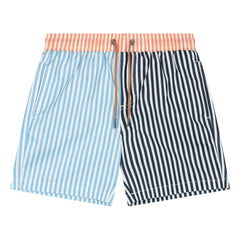 Beachlife - Bañador a rayas | Azul claro