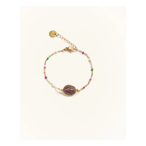 Palas - Pulsera Santa María | Granate