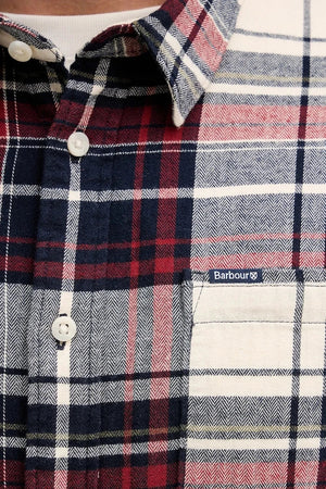 Camisa de algodón Barbour Malham