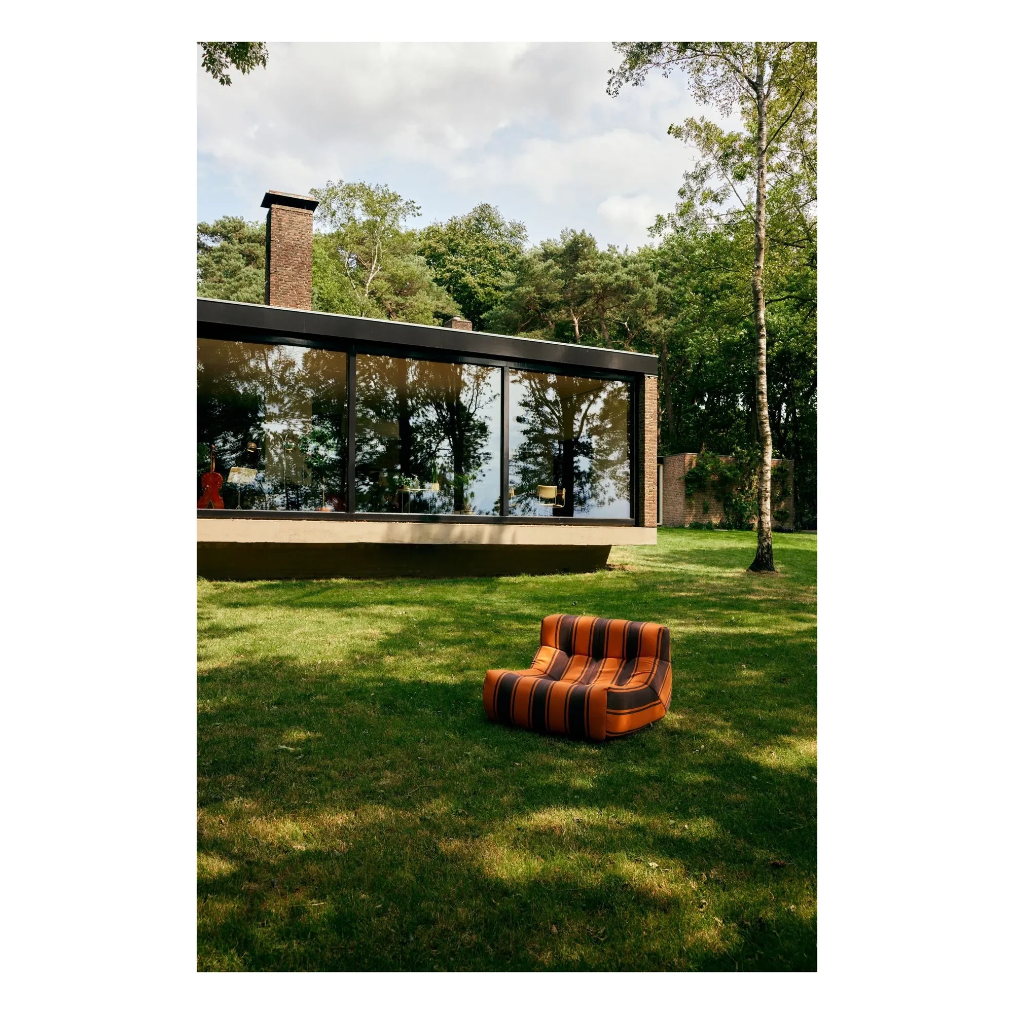 HKliving - Sillón perezoso | Naranja