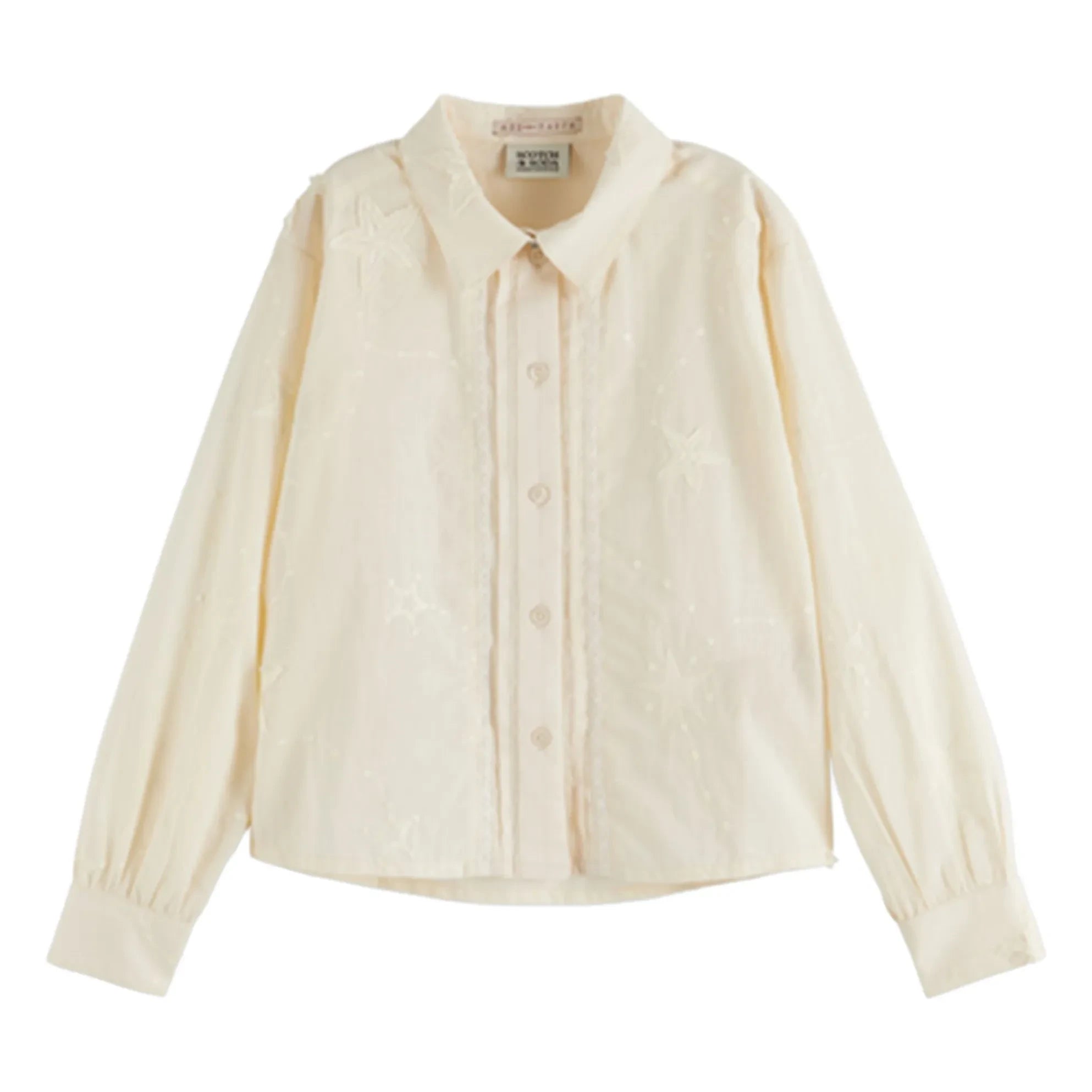 Scotch & Soda - Camisa bordada | Crudo