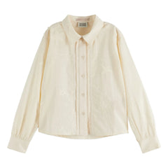 Scotch & Soda - Camisa bordada | Crudo