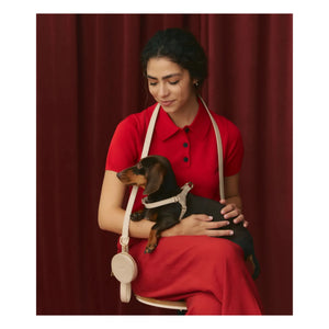 Cafide - Bolsa de regalo de cuero vegano | Beige