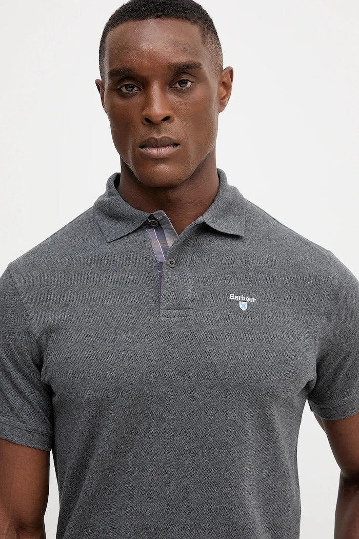 Polo de algodón para hombre Barbour