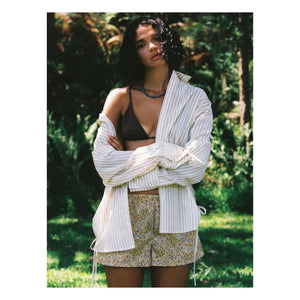 Soleil Soleil - Mia Shorts de Algodón | Arena