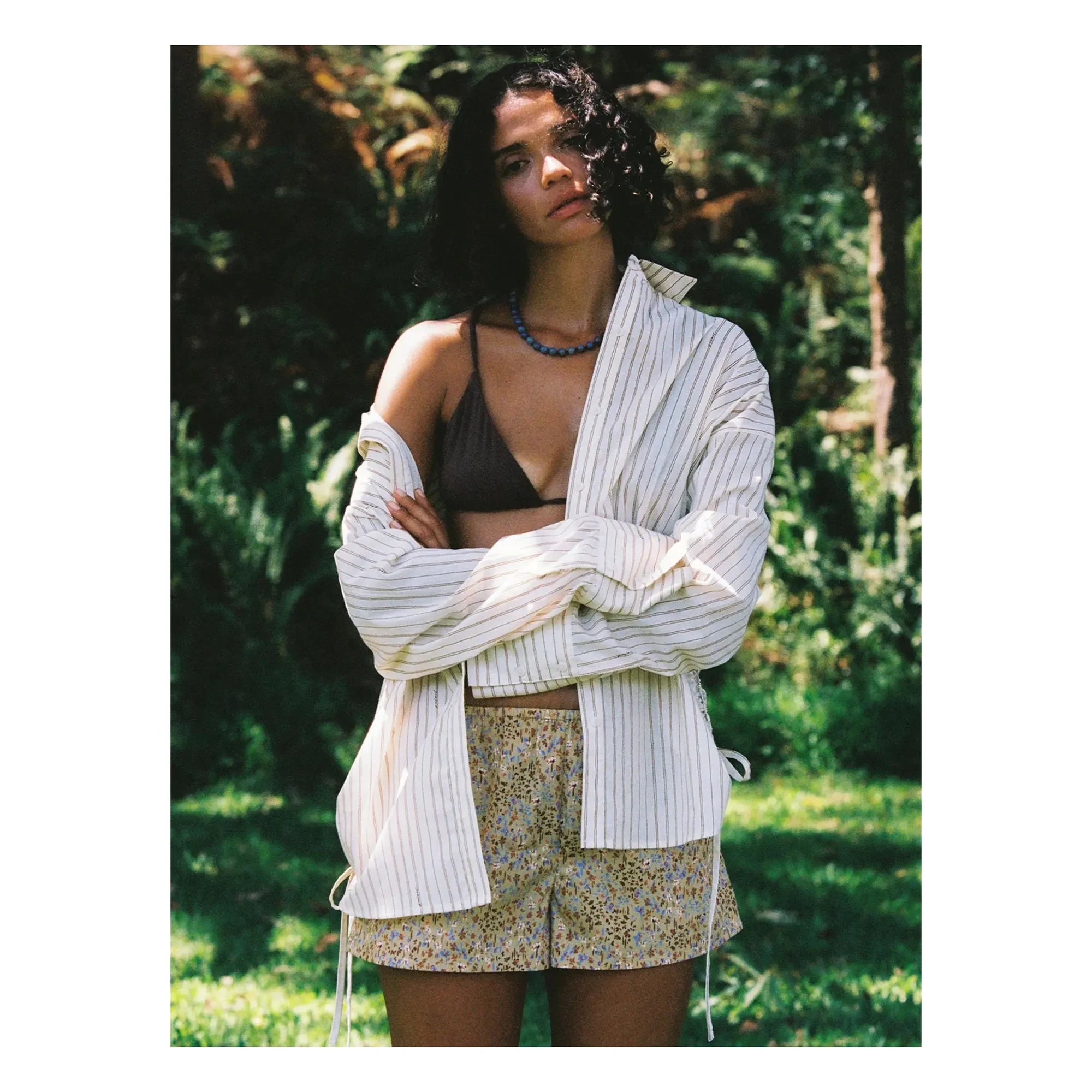 Soleil Soleil - Mia Shorts de Algodón | Arena