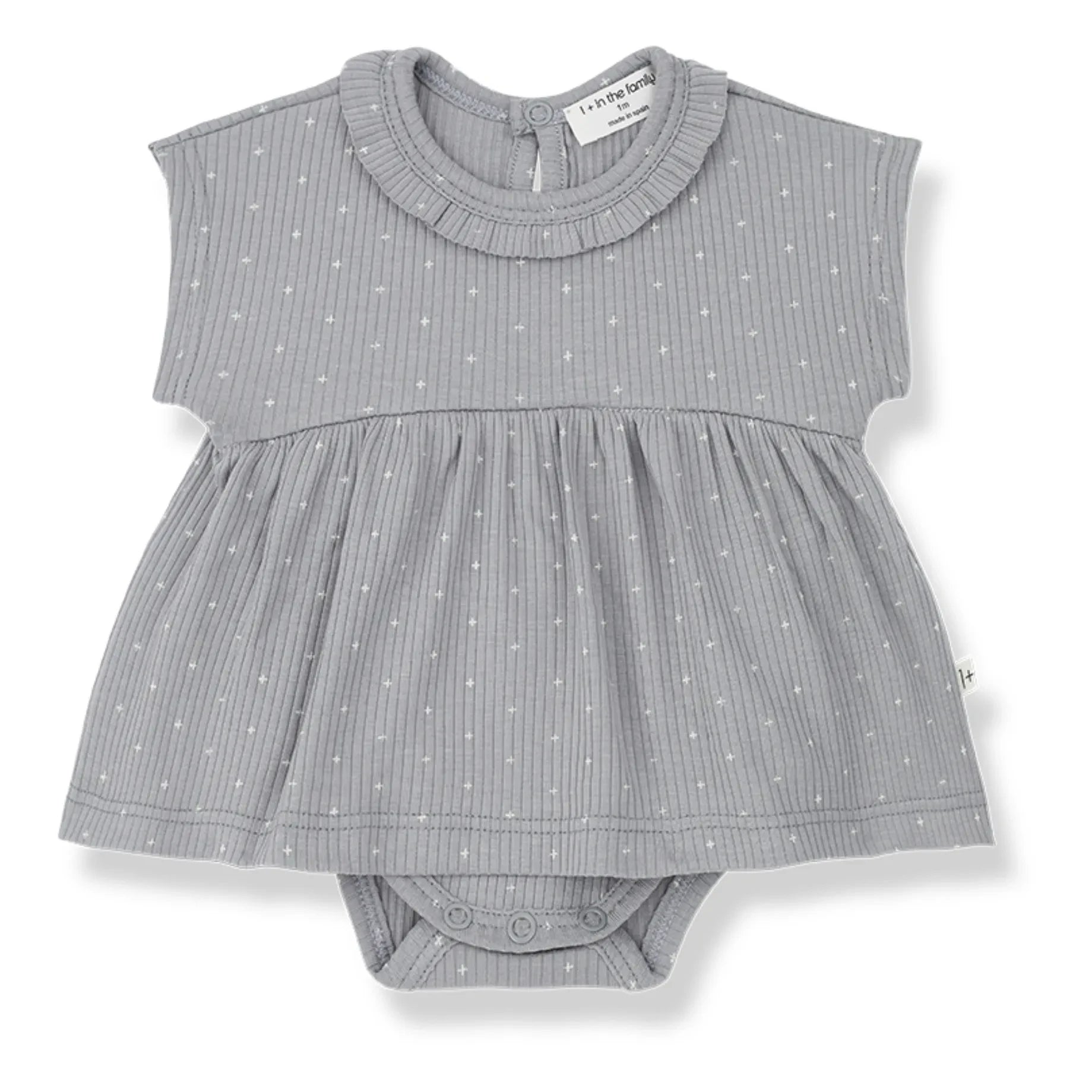 1+ in the family - Gina Fitilli Elbise | Gris galet