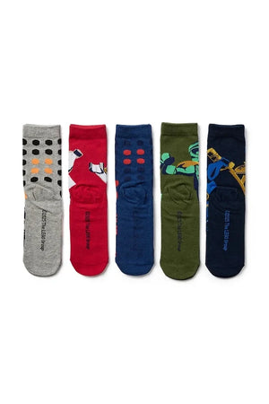 Lego Calcetines infantiles LWAIKO 601, pack de 5