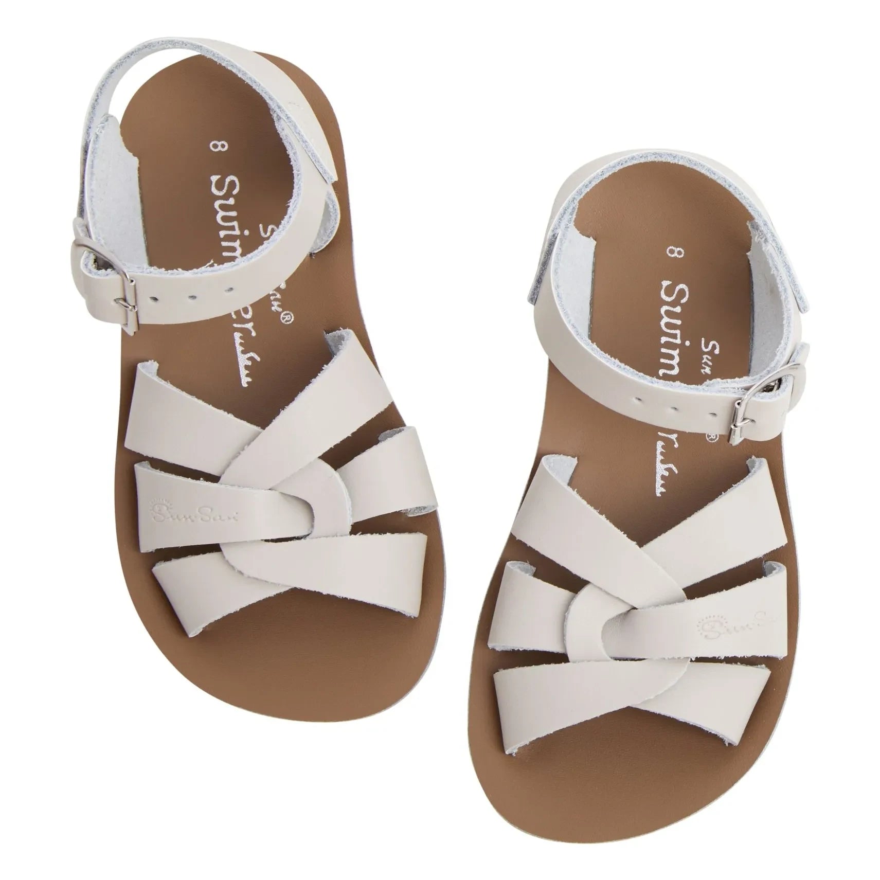 Salt-Water - Sandalias de piel resistentes al agua | Beige