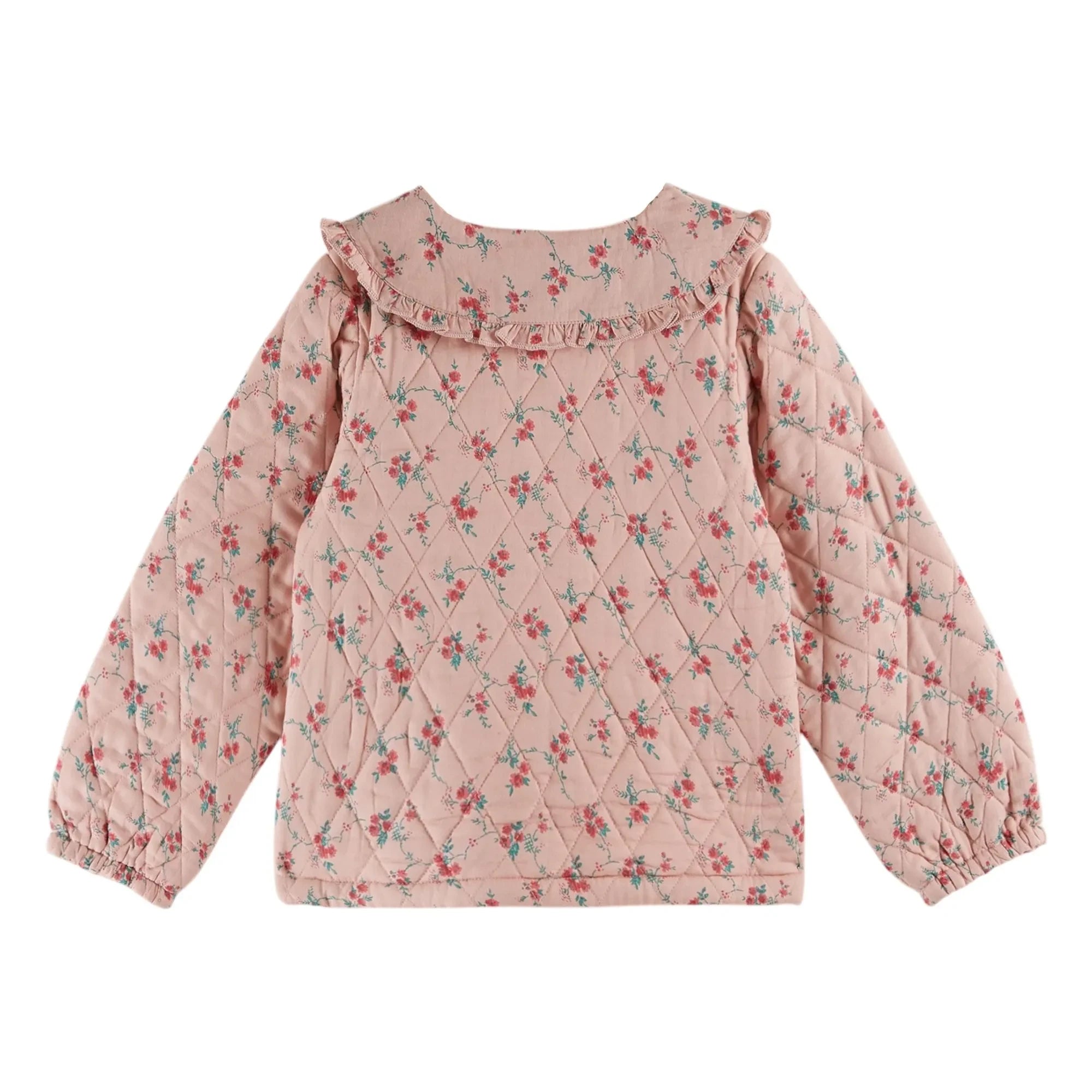 Emile et Ida - Chaqueta guateada con estampado floral | Rosa
