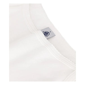 Petit Bateau - Camiseta de tirantes Cocotte de algodón orgánico | Blanco