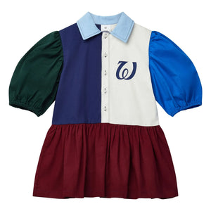 Wynken - Vestido Beau Collar | Azul