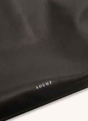 Soeur - Bolsa Mini de Cuero Gia | Negro