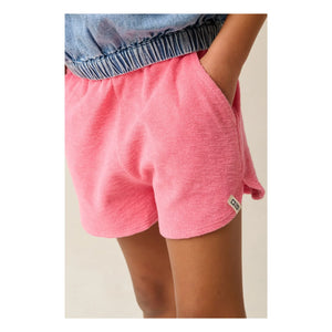 Tumble N'Dry - Pantalón Corto de Toalla de Algodón Orgánico Paraiba | Rosa