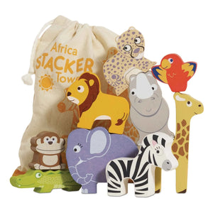 Le Toy Van - Juego de equilibrio Animales africanos