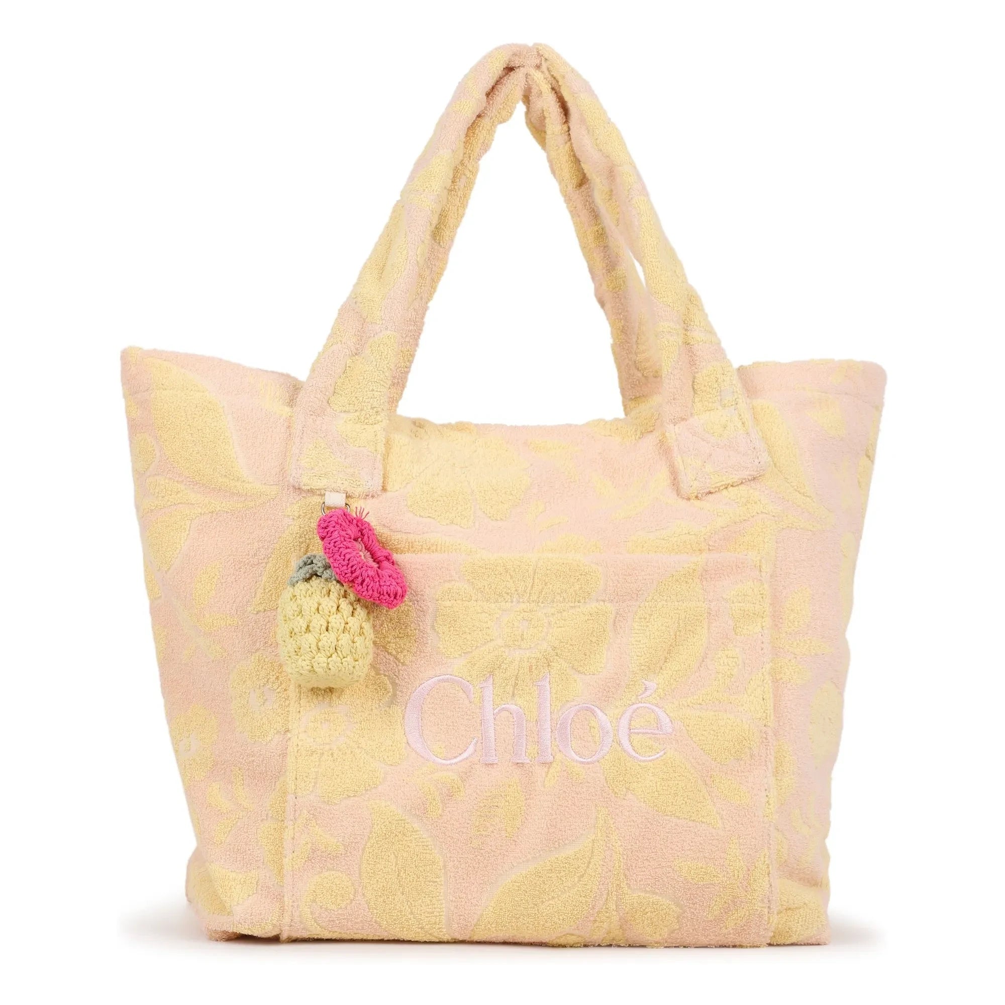 Chloé - Bolso de esponja jacquard | Melocotón