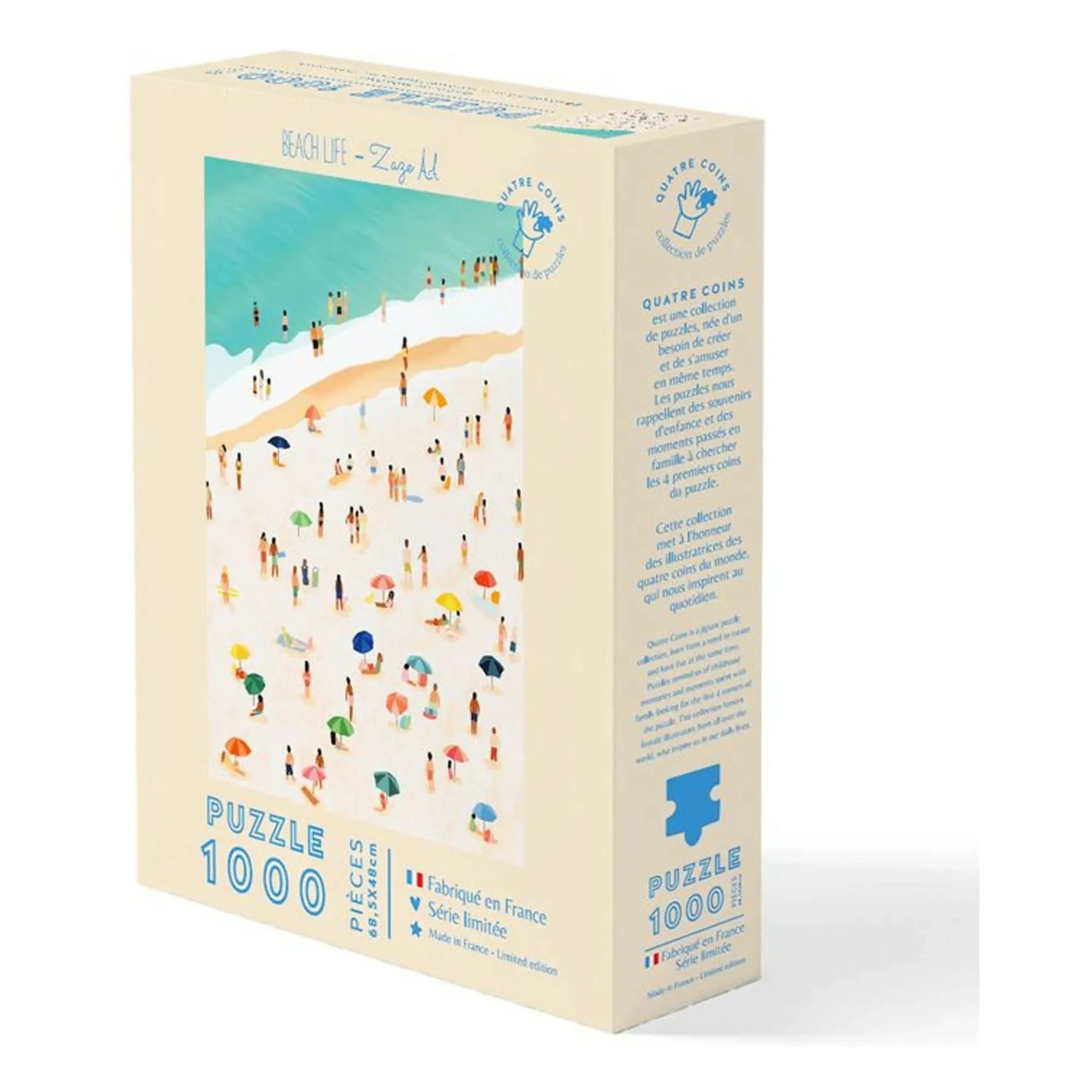 La Petite Épicerie - Puzle "Beach Life" de Melisa Bilgici - 1000 piezas