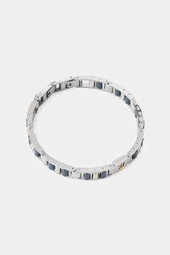 MASERATI Pulsera para hombre de acero inoxidable y cerámica