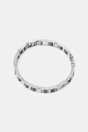 MASERATI Pulsera para hombre de acero inoxidable y cerámica