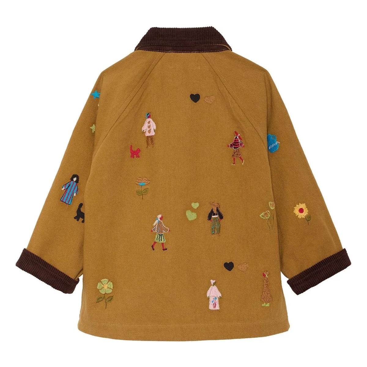 SISSEL EDELBO - Chaqueta de algodón orgánico Cara - Colección infantil | Camel