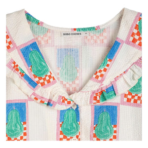 Bobo Choses - Camisa de algodón perla | Crema
