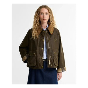Barbour - Icons Modern Spey Pamuk Yağlı Ceket | Koyu Kahverengi