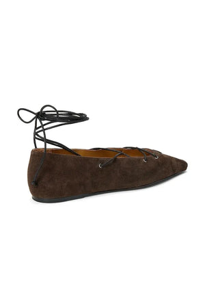 Polo Ralph Lauren bailarinas de ante Lce Pnt Blt