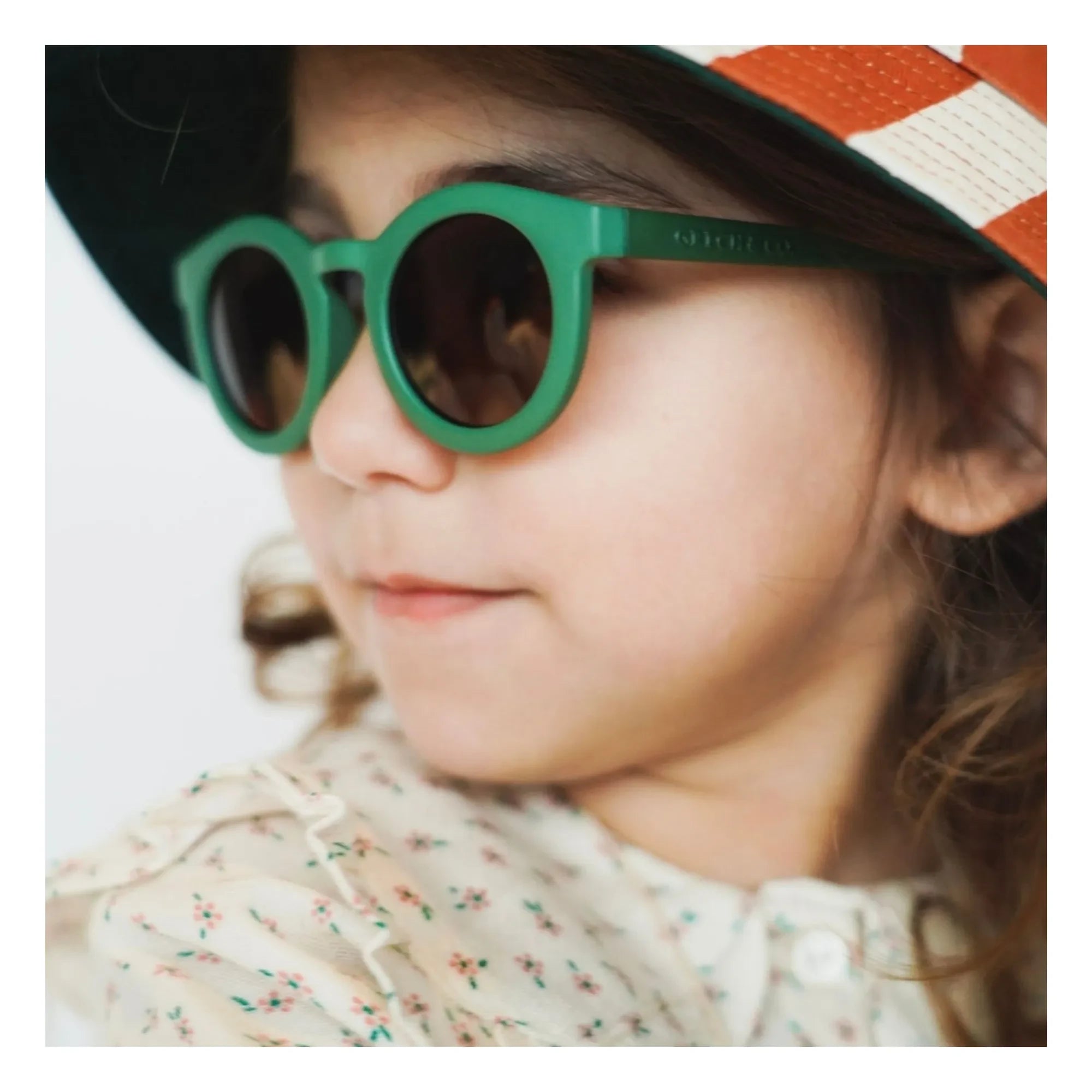 Grech & Co - Gafas de sol polarizadas de fibra natural clásicas | Caqui