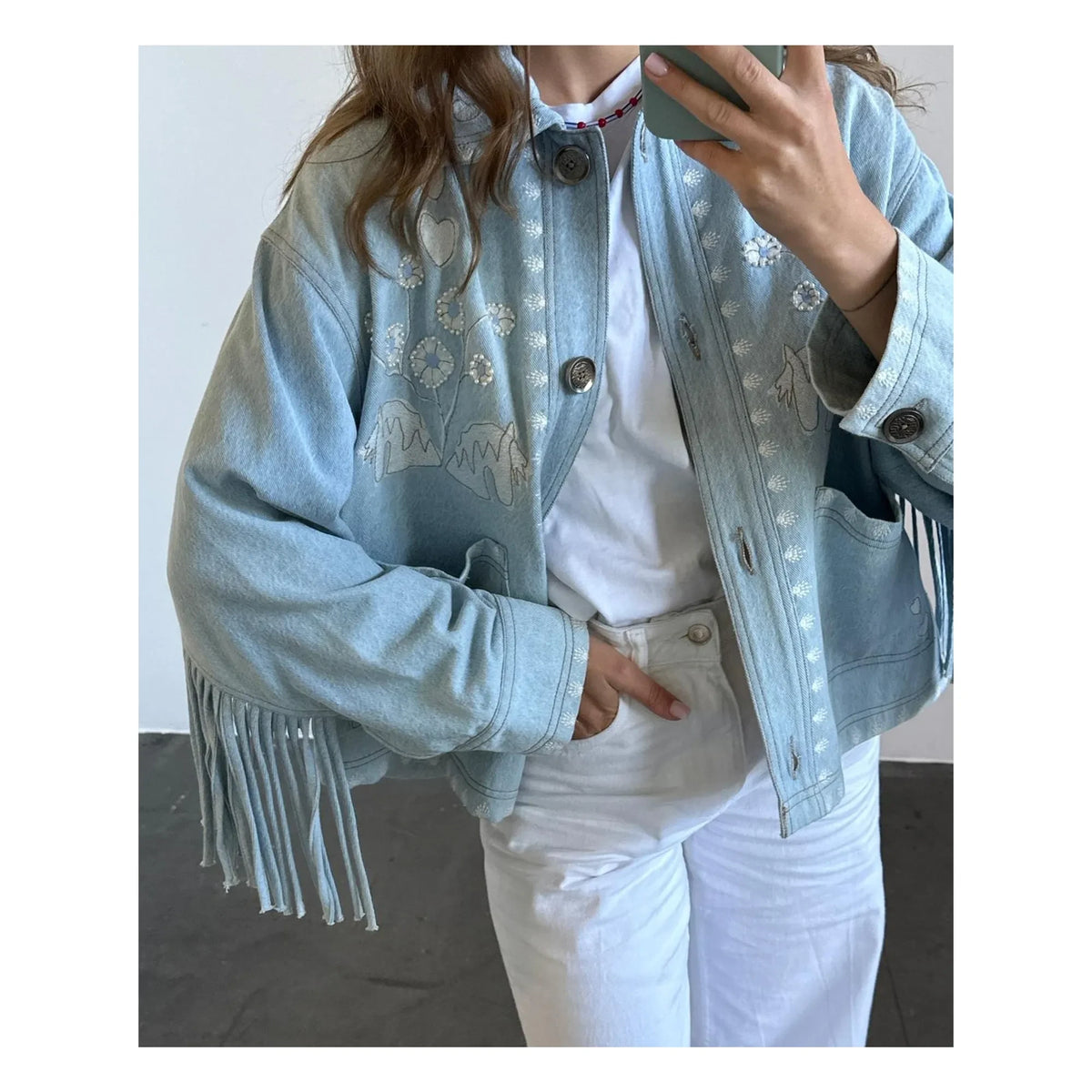 SISSEL EDELBO - Chaqueta vaquera Christer | Azul